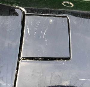 Заглушка буксировочного крюка задняя Cadillac Escalade 2015-2019 23431230