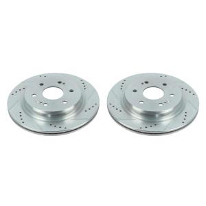 Диск тормозной задний к-кт Cadillac Escalade/Chevrolet Tahoe 2021- Power Stop AR84104XPR; 13514114; 13531113; 13532974; 13542117; 13552815; 84582015; 87842411