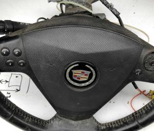 Подушка Air Bag в руль Cadillac CTS 2003-2006 84456396 ; 23349276