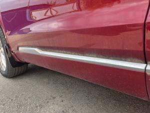 Накладка с хром элементом водительской двери Cadillac XT6 2020-2023 84995656 ; 84785119