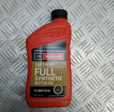 Масло моторное Ford Motorcraft SAE 5W30 Full Synthetic (0.946L) XO 5W30 QFS