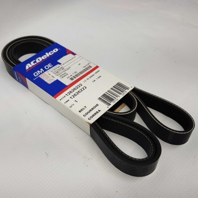 Ремень приводной 6PK2370 4.8L-6.2L (LC9,LMG,LY2,LY5,LY6,L76,L92) ACDelco 12626222; 12590622