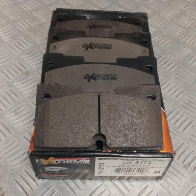 Колодки тормозные передние (Z36 карбон-керамика) Cadillac Escalade/Chevrolet Tahoe 2021 T1XX Power Stop Z362173; 84847749; 84519591; 84693645; 19422670; 19422671