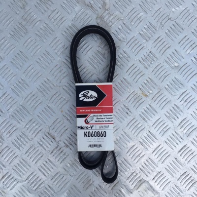 Ремень приводной поликлиновый Ford Explorer 2006-2010 Gates K060860; 6PK2187