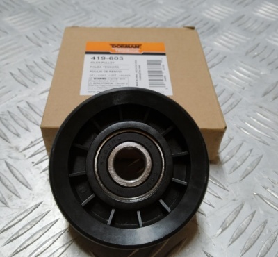 Ролик натяжителя приводного ремня 4.8-6.2L Chevrolet Tahoe 2000-2014 / TrailBlazer 2002-2009 Dorman 419 603; 12609719