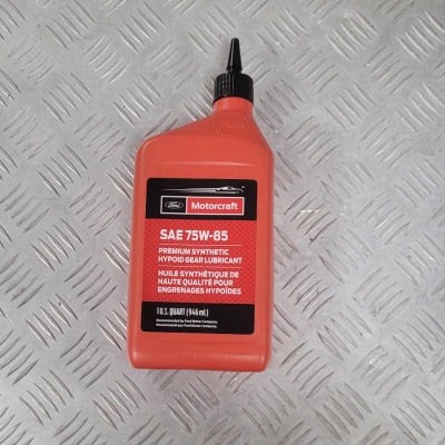 Масло трансмиссионное синтетическое гипоидное Ford Motorcraft SAE 75W85 (0,946L) XY 75W85 QL