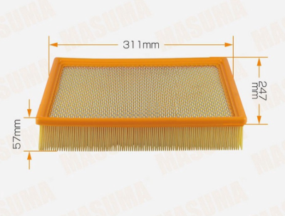 Фильтр воздушный Chevrolet Tahoe/Cadillac Escalade 1999-2014 (4.8L/5.3L/6.0L/6.2L) Masuma MFAU0078