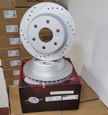Диск тормозной задний к-кт 2шт Cadillac Escalade/Chevrolet Tahoe 2000-2006 Power Stop AR8645XPR; 25757802; 19211496